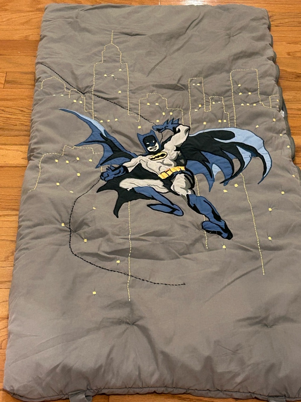 Pottery Barn Kids Batman Sleeping Bag/Napmat